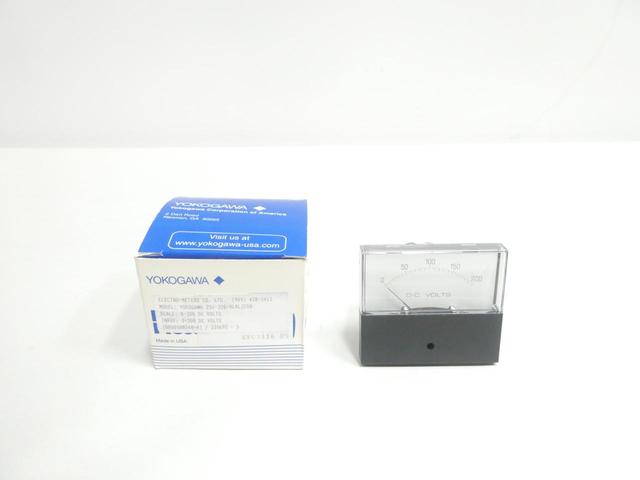YOKOGAWA 251-220-RLRL/CSA VOLTMETER 0-200V-DC