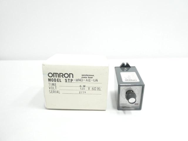 OMRON STP-MND-AE-UA TIMER 6MIN 120V-AC