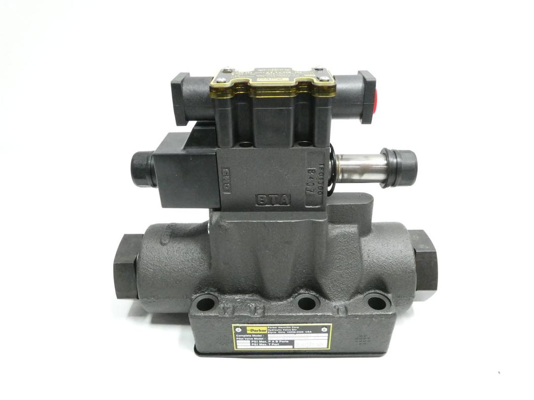 PARKER D61VW004C4NYG5 HYDRAULIC DIRECTIONAL CONTROL VALVE 5000PSI 120V-AC