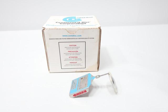 CONTINENTAL DISC HPX-90 STAINLESS 316 SILICONE RUPTURE DISC 48.3PSI @ 350F 1.5IN
