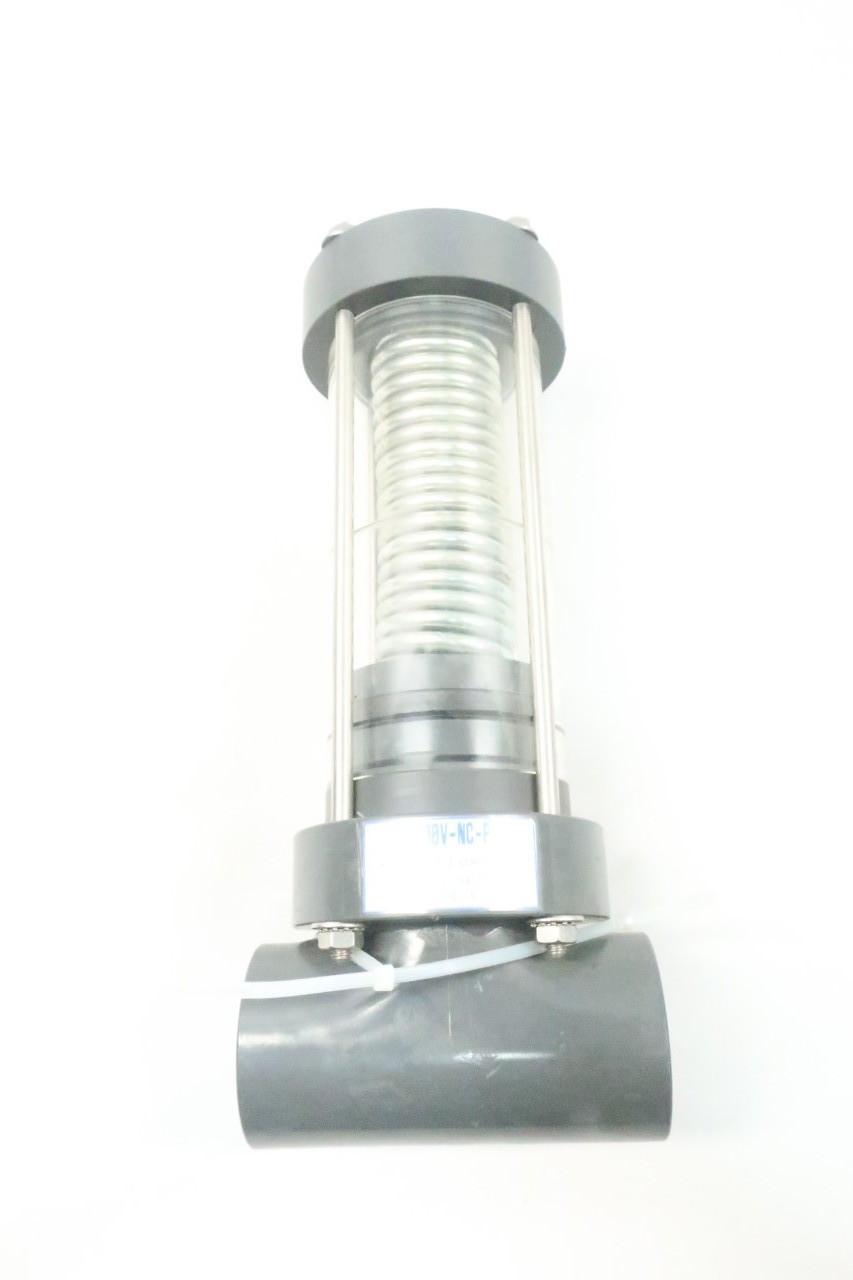PLAST-O-MATIC EST100V-NC-PV PNEUMATIC FLOW VALVE 1IN NPT