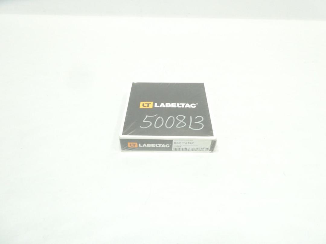 LABELTAC LT104 RED LABELING TAPE 1INX 150FT