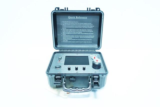 FIS F1PVM4001 PORTABLE FIBER OPTIC VIDEO MICROSCOPE COAXIAL OBLIQUE
