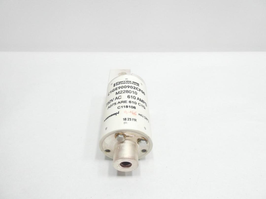 FERRAZ SHAWMUT C1GE900902CF00 M228010A FUSE LINK PROTISTOR 610A AMP 750V-AC