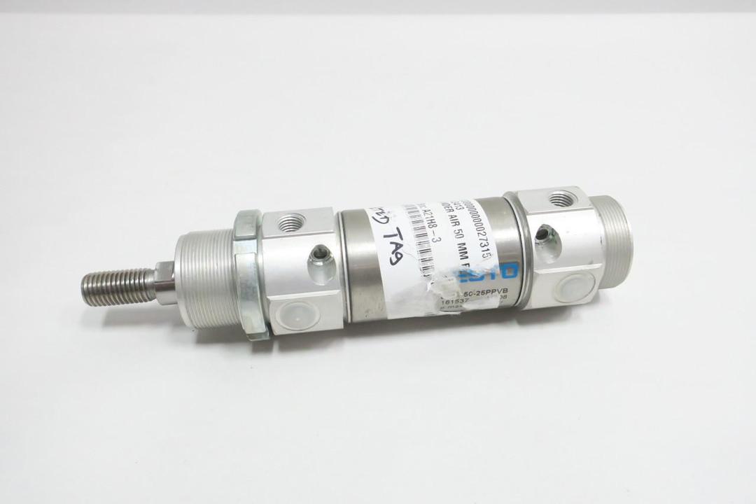 FESTO DSW-50-25PPVB DOUBLE ACTING PNEUMATIC CYLINDER 50MM 25MM 10BAR