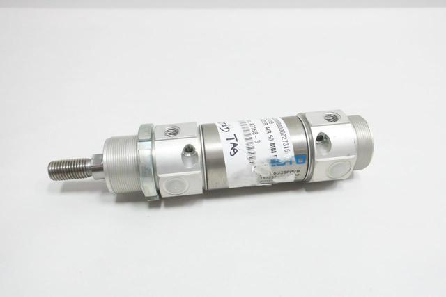 FESTO DSW-50-25PPVB DOUBLE ACTING PNEUMATIC CYLINDER 50MM 25MM 10BAR