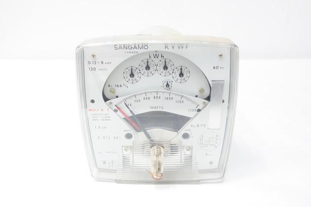 SANGAMO 904750-001 POWER PANEL METER 0-1500W