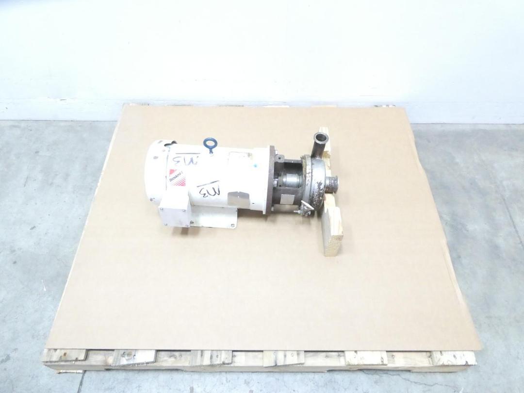 APV 6V2 STAINLESS CENTRIFUGAL PUMP 7.5HP 208-230/460V-AC 1.5X2 TRI-CLAMP
