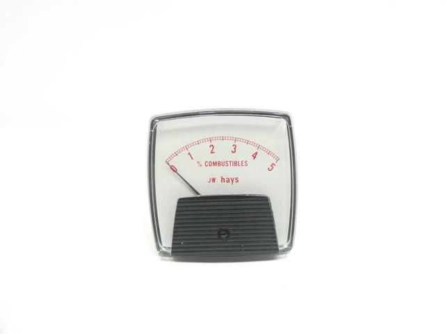 GENERAL ELECTRIC GE 50-250300FAFA1JAP PANEL METER 0-5% COMBUSTIBLES