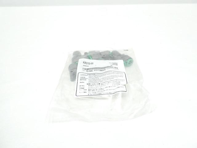 PACK OF 5 SMC KRU10-00 FLAME RESISTANT UNION FITTING 10MM