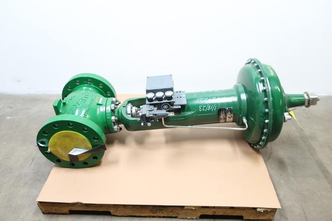 FISHER EWT EASY-E 667 SIZE 70 3582G PNEUMATIC STEEL CONTROL VALVE 6IN 600