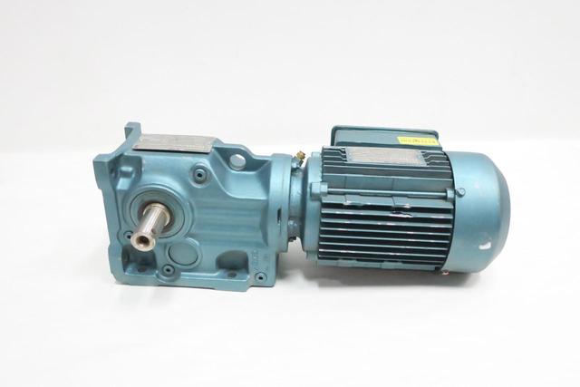 SEW EURODRIVE K37DT80N4 GEARMOTOR 162RPM 3PH 1HP 230/460V-AC