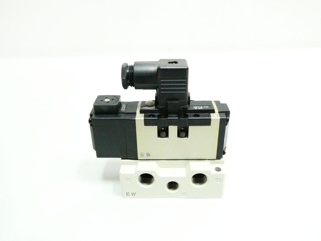 SMC VS7-6-FG-S-3Z SOLENOID VALVE 24V-DC