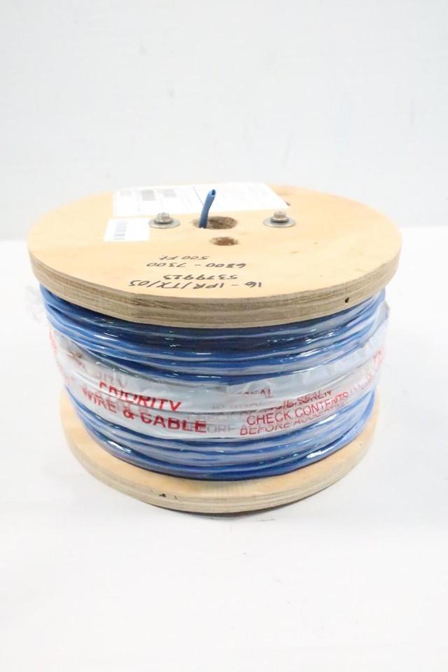 LAKE 16-1PR/TX/OS BLUE TX SHIELDED THERMOCOUPLE CABLE 500FT