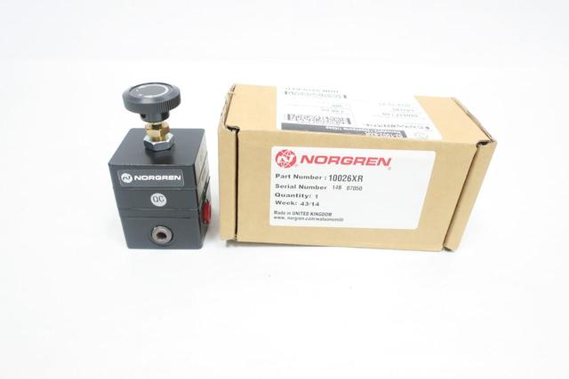 NORGREN 10026XR PNEUMATIC REGULATOR 150PSI 2-120PSI 1/4IN NPT