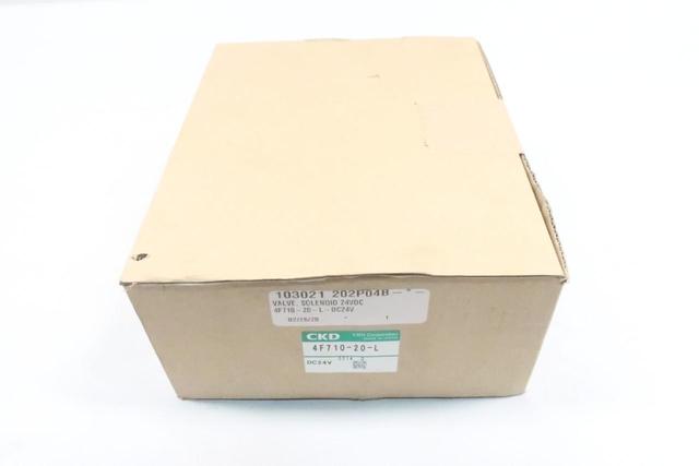 CKD 4F710-20-L SOLENOID VALVE 24V-DC