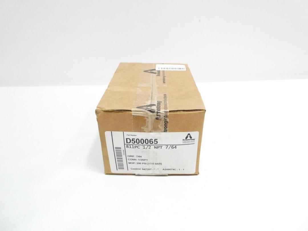 ARMSTRONG D500065 811 IRON THREADED INVERTED BUCKET STEAM TRAP 200PSI 1/2IN NPT