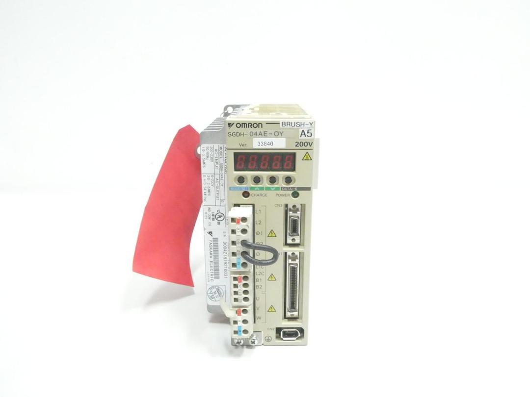 OMRON SGDH-04AE-OY SERVOPACK SERVO DRIVE 200-230V-AC 0-230V-AC 3PH 0.54HP