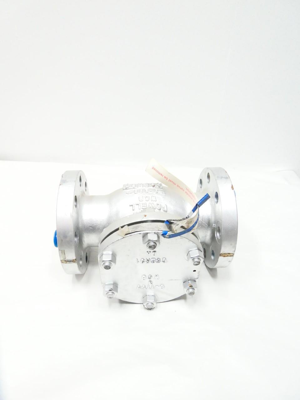 POWELL 3.0 3061FC8GXXX STEEL FLANGED CHECK VALVE 300 3IN