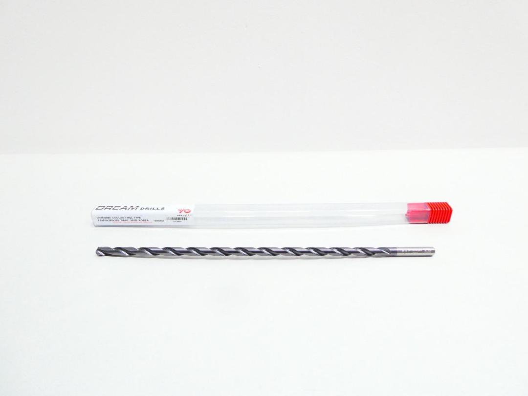 YG1 TOOL CO DHM30080 DREAM DRILLS COOLANT MQL DRILL BIT 8.0X8.0X265X305