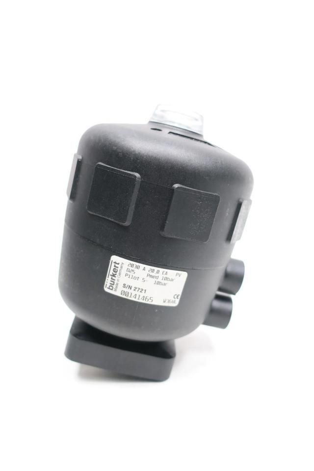 BURKERT 2030 A 20,0 EA PV D25 00141465 PNEUMATIC VALVE ACTUATOR 5-10BAR