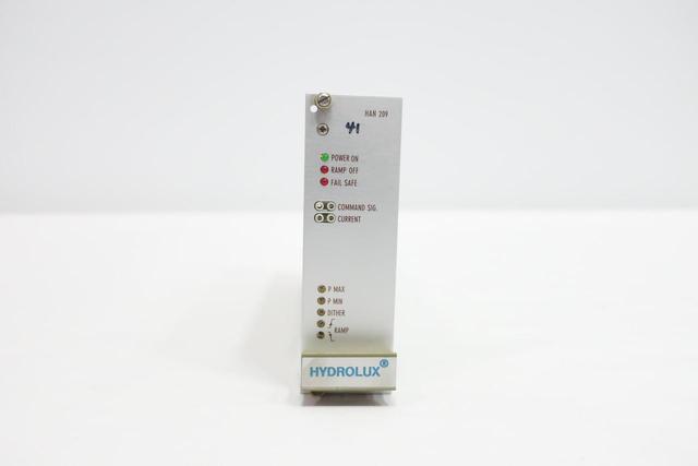 HYDROLUX HAN 209 HYDRAULIC AMPLIFIER CARD MODULE