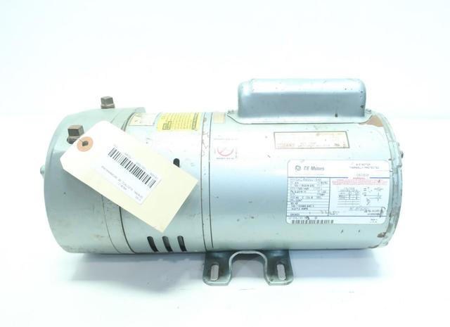 GENERAL ELECTRIC GE 0823-101Q-G608X 3/4HP 208-230V-AC ROTARY VANE VACUUM PUMP