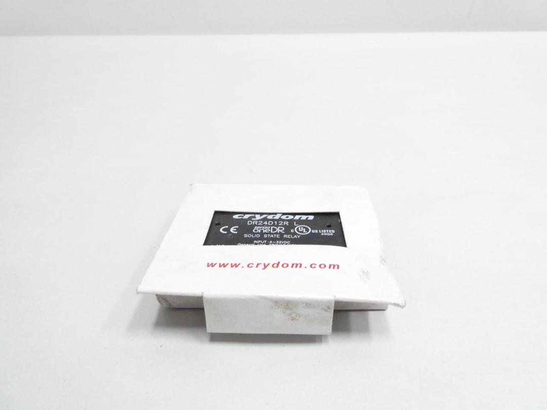 CRYDOM DR24D12R SOLID STATE RELAY 4-32V-DC 12A AMP 240V-AC