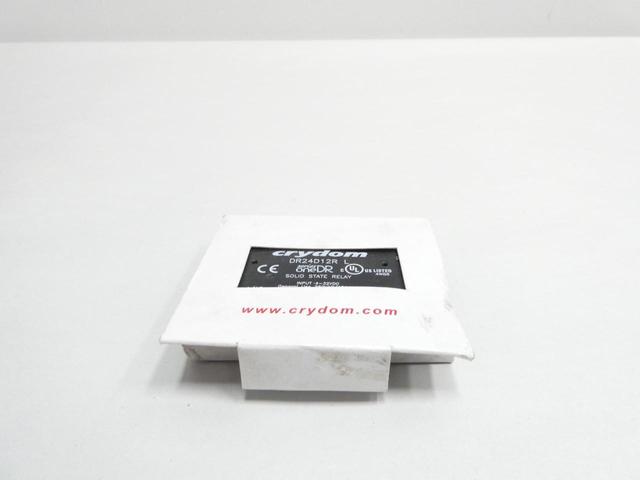 CRYDOM DR24D12R SOLID STATE RELAY 4-32V-DC 12A AMP 240V-AC