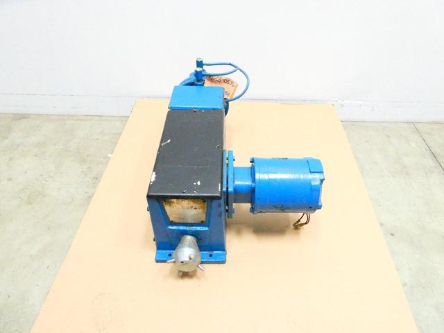 MILTON ROY MODEL A D MR1-38-72T MILROYAL METERING PUMP 1/3HP 43GPH 50PSI 230/460