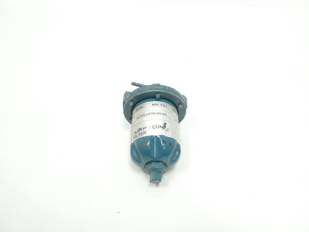 AMF DS CUNO SELF CLEANING METAL FILTER 125PSI 3/8IN