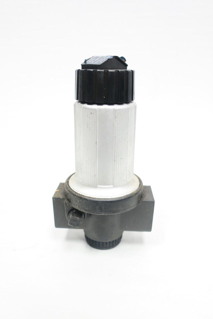 MASTER PNEUMATIC R100 VANGUARD AIR PRESSURE REGULATOR 250PSI 0-200PSI 3/8IN NPT