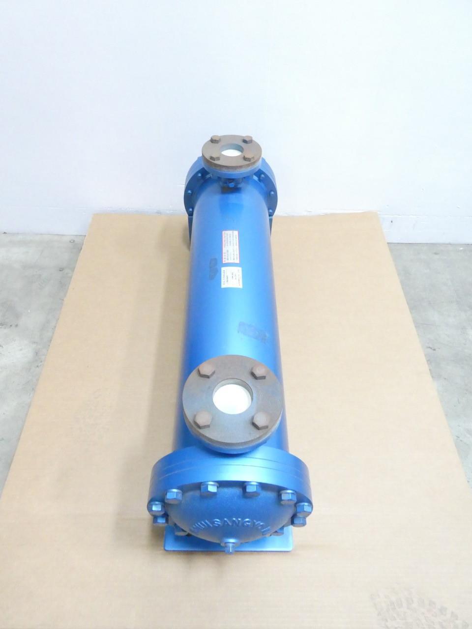 KAMUI HCA-840F2 SHELL AND TUBE HEAT EXCHANGER 2-1/2IN 1-1/4IN