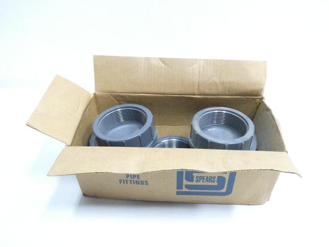 BOX OF 5 SPEARS 848-030 PVC CAP FIPT SCH 80 3IN