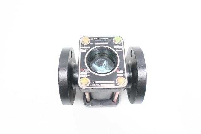 JACOBY TARBOX 935-FA STEEL FLANGED SIGHT FLOW INDICATOR 1-1/2IN