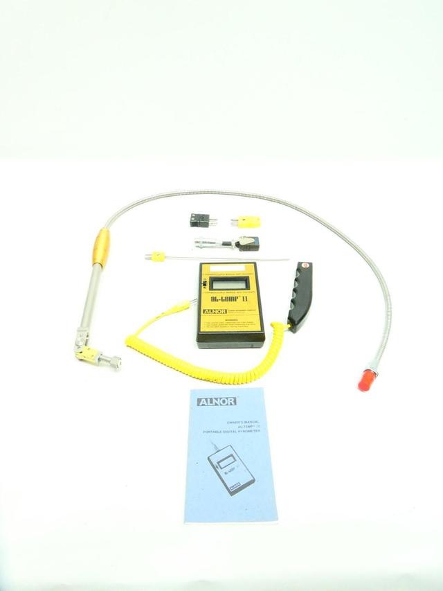 ALNOR MI-PY-102 AL-TEMP II DIGITAL THERMOMETER -40-1100C