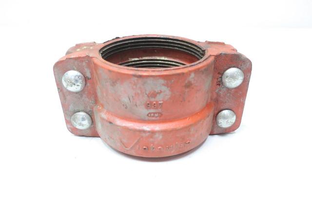 VICTAULIC 997 IRON PIPE COUPLING 4IN