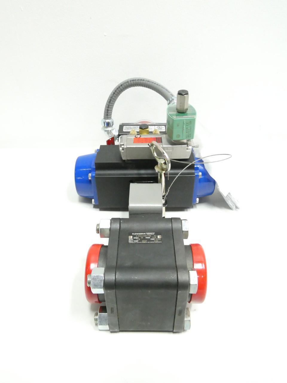 FLOWSERVE 2E594466TTSE R3 PNEUMATIC THREADED CONTROL VALVE 2IN NPT