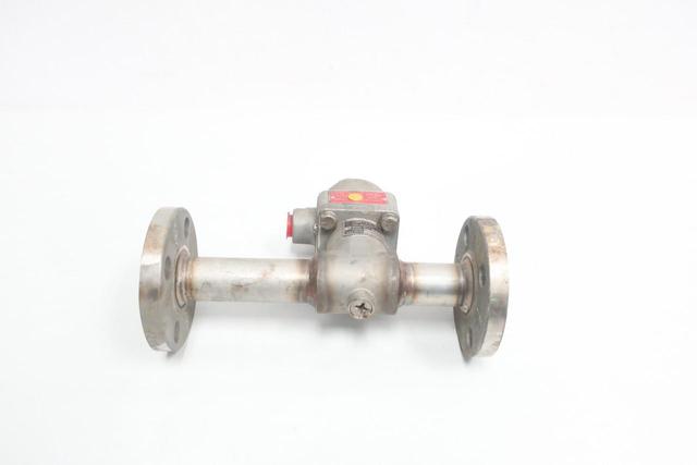 FISCHER PORTER IOLV2201AB3C 10LV2201AB3C STAINLESS FLANGED VORTEX FLOW METER 1IN