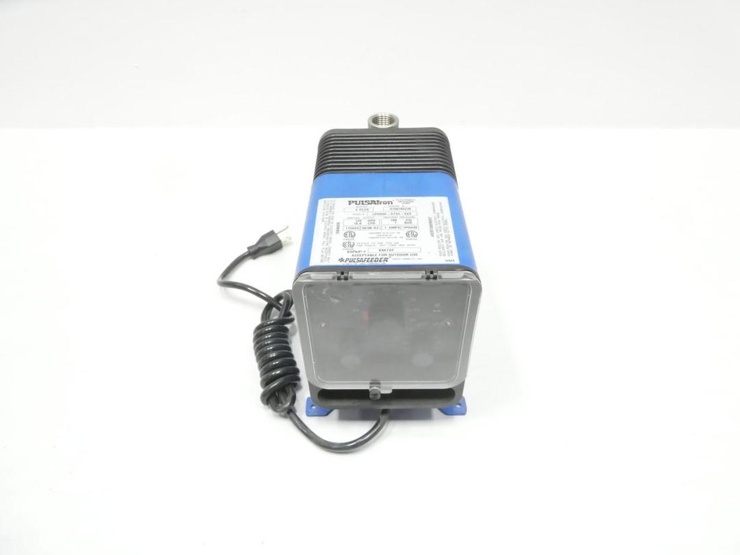 PULSAFEEDER PULSATRON LPH6SA-ATS4-XXX METERING PUMP 120GPD 100PSI 115V-AC