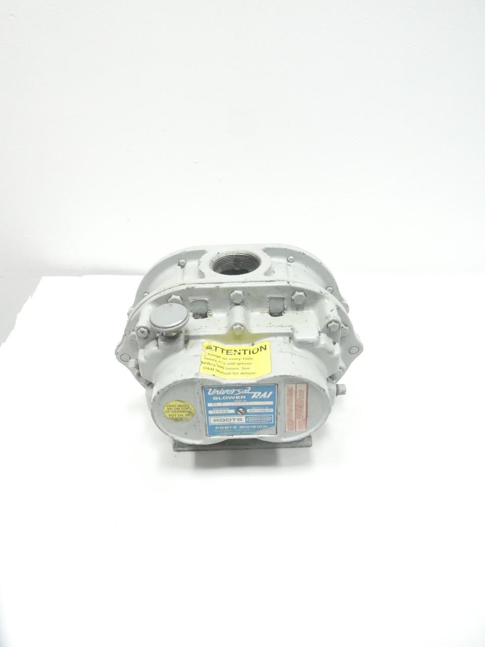 DRESSER ROOTS 33 U-RAI UNIVERSAL ROTARY POSITIVE DISPLACEMENT BLOWER