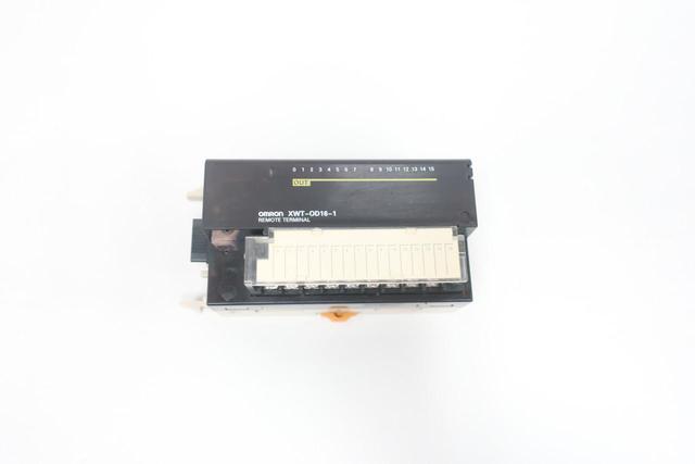 OMRON XWT-OD16-1 REMOTE TERMINAL OUTPUT MODULE