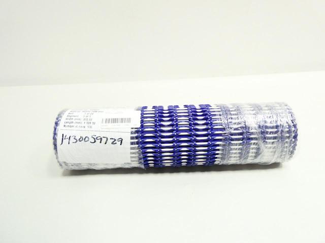 MULTIVAC M0863 POM BLUE CONVEYOR CHAIN 1008MM 355.6MM