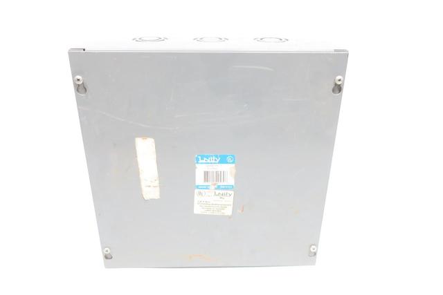 UNITY 12124SC STEEL JUNCTION BOX 12IN X 12IN X 4IN