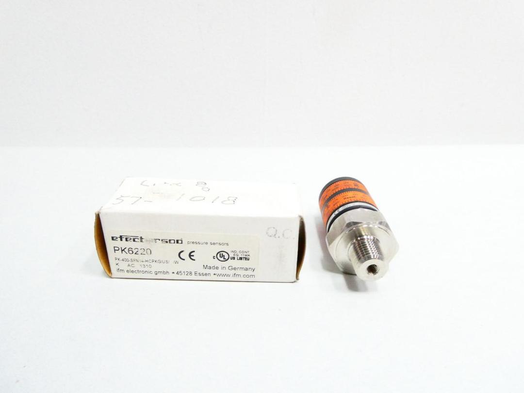 IFM EFECTOR PK6220 PRESSURE SWITCH 0-5800PSI 9.6-32V-DC