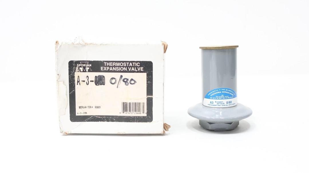 SPORLAN A-3-0/80 THERMOSTATIC EXPANSION VALVE