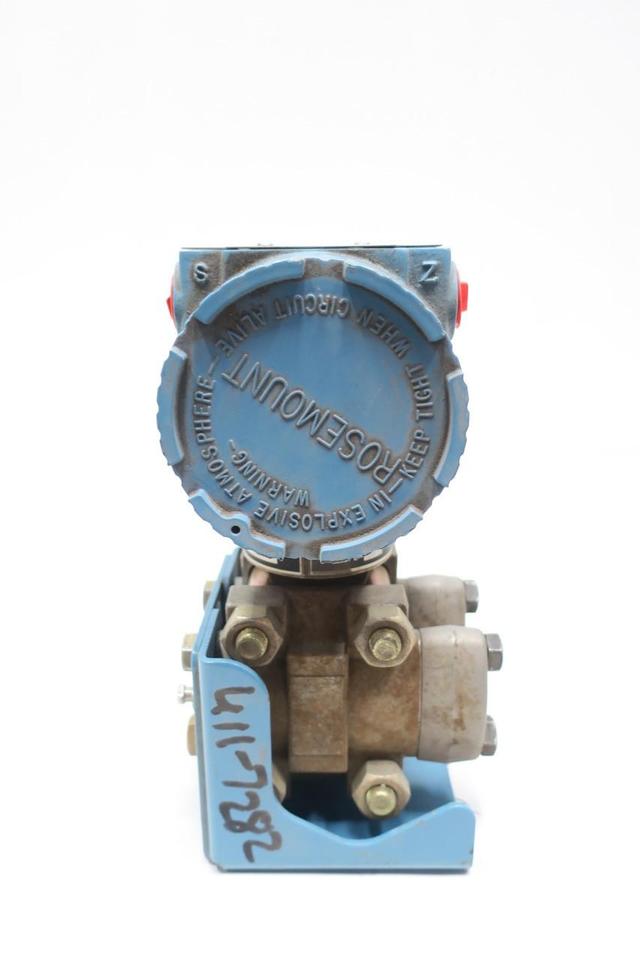 ROSEMOUNT 2051D3A21S1B1 DIFFERENTIAL PRESSURE TRANSMITTER 0-544IN-H2O 10.5-45VDC