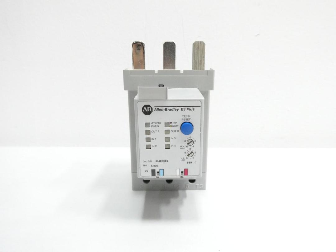 ALLEN BRADLEY 193-EC2EE E3 PLUS DEVICENET OVERLOAD RELAY 18-90A AMP