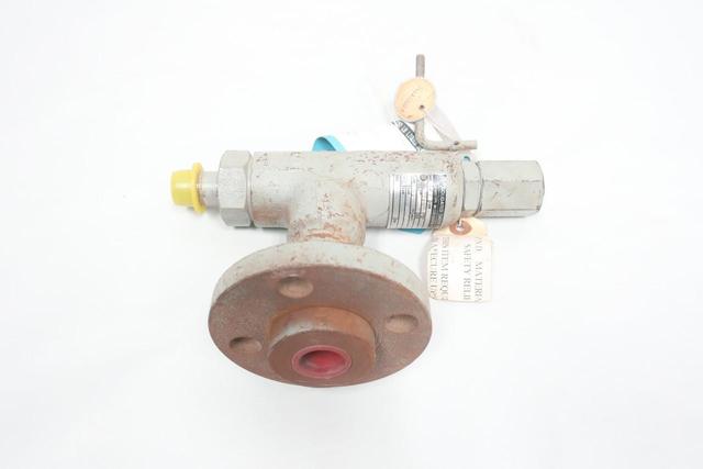 CONSOLIDATED 1975C/XDA1 STEEL FLANGED RELIEF VALVE 407LBS/HR 110PSI 1/2IN