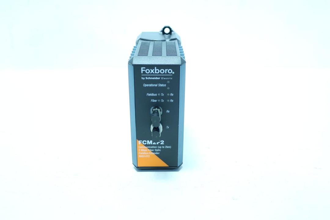 FOXBORO RH914YZ FCM2F2 I/A SERIES FIBER OPTIC FIELDBUS EXTENDER MODULE